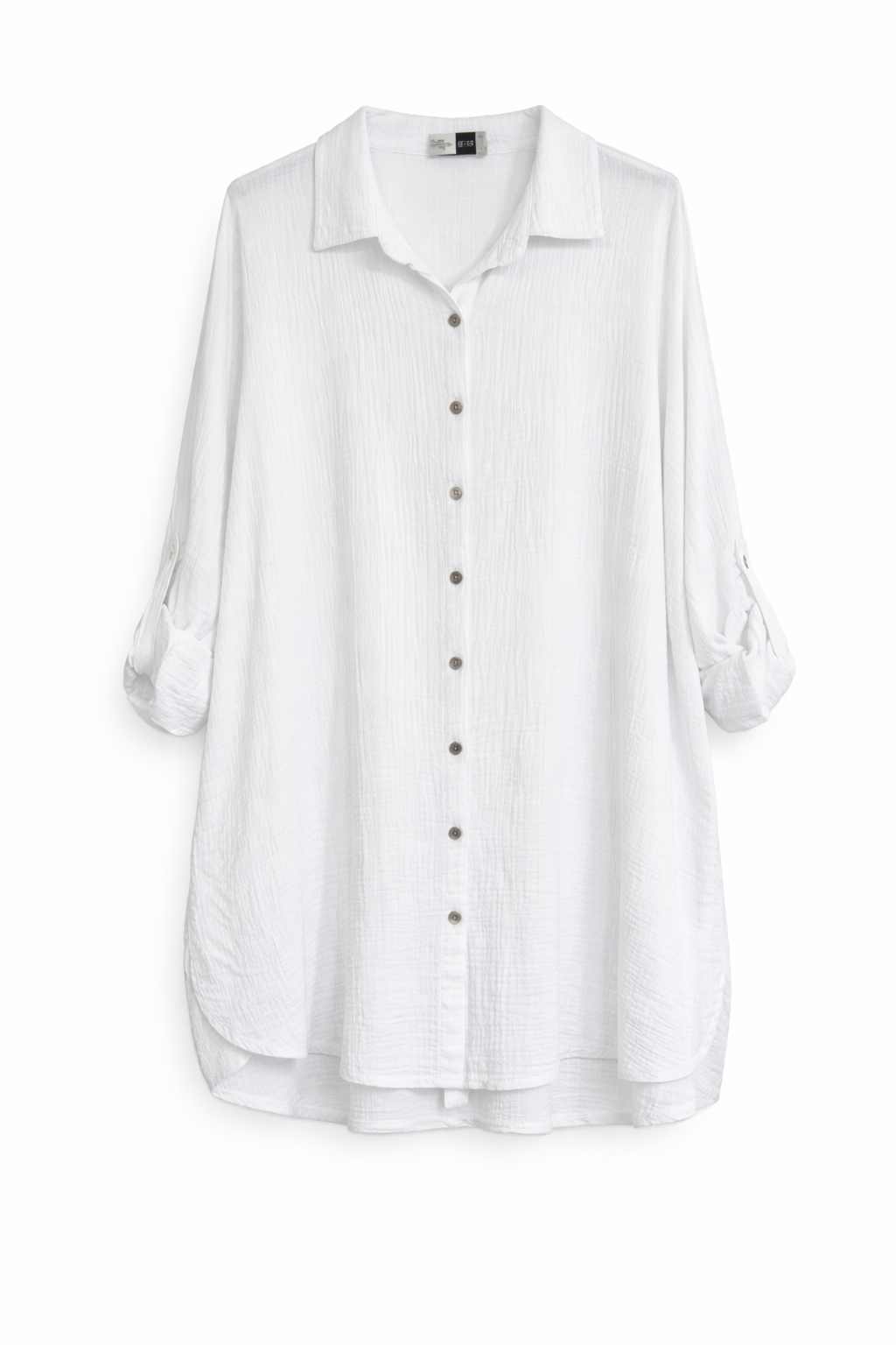 oversized cotton cheesecloth shirt oversized cotton cheesecloth shirt